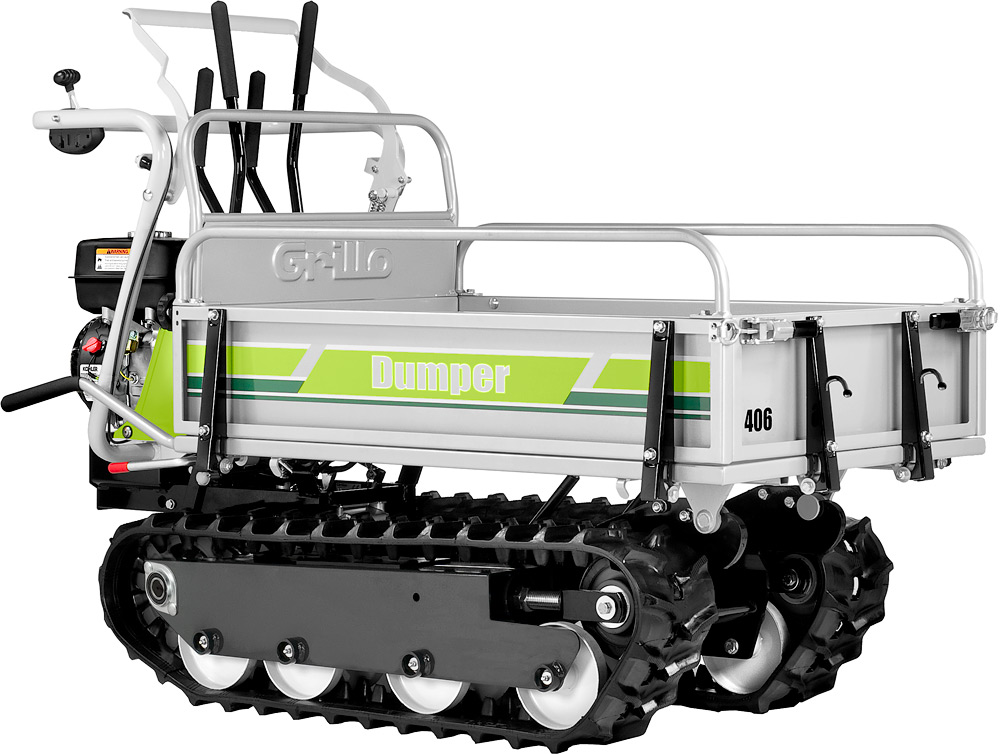 Grillo Dumper 406, Kohler 3000 OHV, 196 ccm, Incl. lad