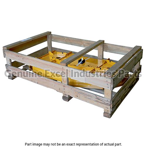 Klippebord, 48"RD, skjold