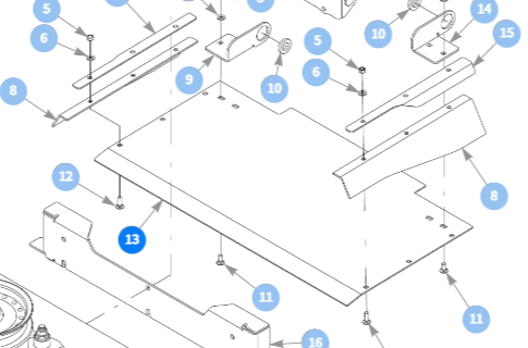 SHIELD, DISCHARGE RD