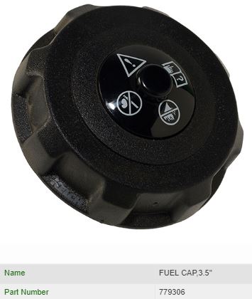 Tankdæksel 3.5" (A)