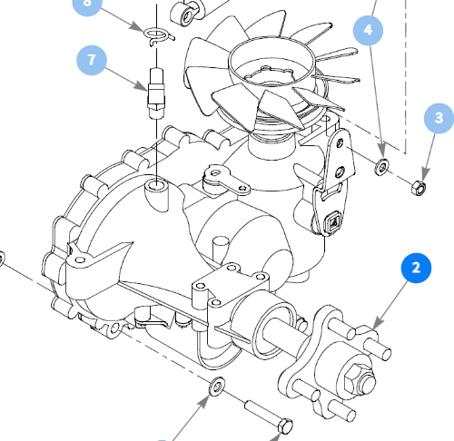 [604431] ZT3100, 24.74:1 RH Fastrak + Fastrak SD