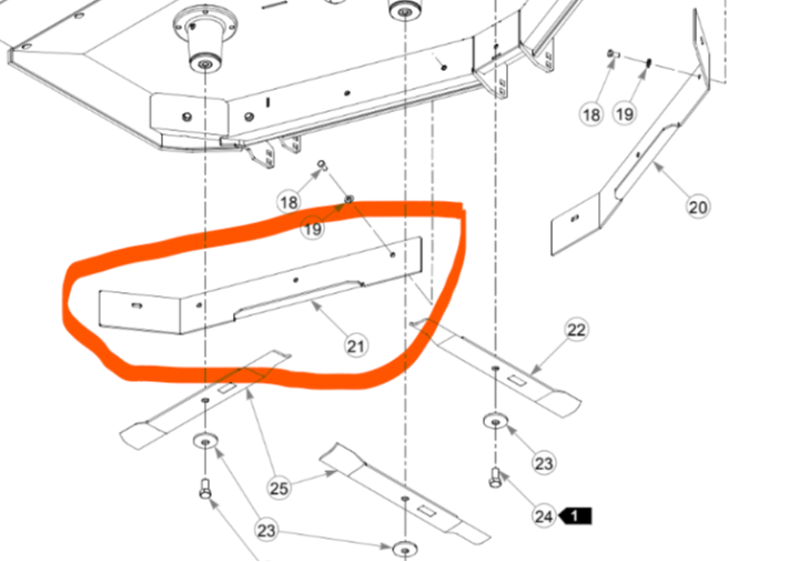 [114207] BAFFLE, ADJ 60" RD CE LS