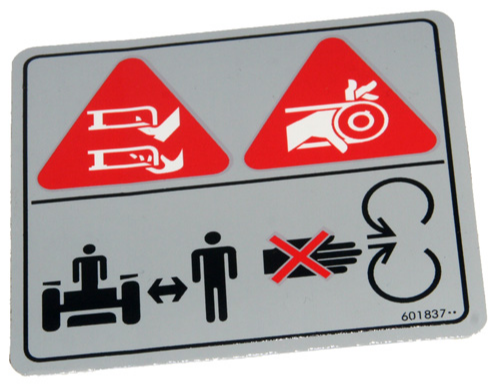 [601837] DECAL, DECK DANGERS, Klistermærke, Hustler