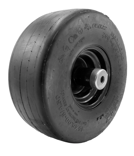 Del-massivt forhjul (2 stk v/ sæt) 15x6 Black