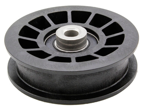 PULLEY, 3" FLAT POLY