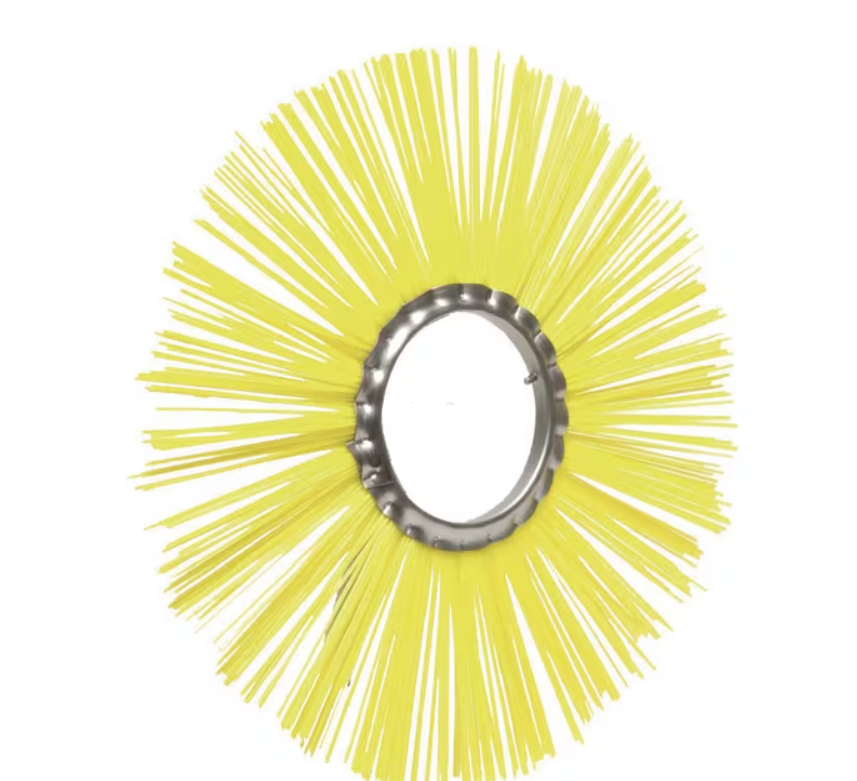 [G785000] Børsteringe 500 x 3 Poly gul 2,2 mm.