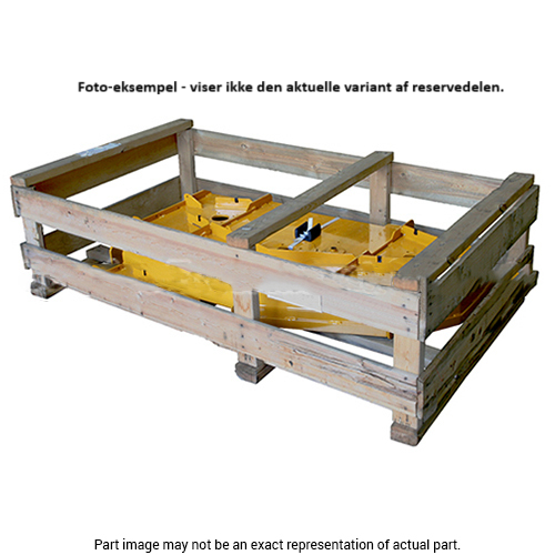 [554252] Klippebord 60" RD, løst skjold, bagudkast
